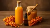 Sirop d'argousier, de miel et de propolis